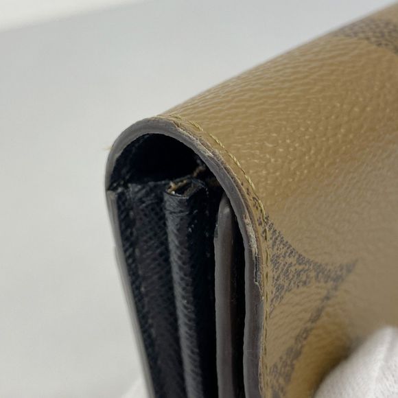 Louis Vuitton Monogram Giant Reverse Long Wallet Portefeuille Sarah M80726 - Picture 6 of 10